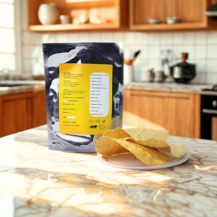 Udad Papad 200 g Each [18X25cm] view 7