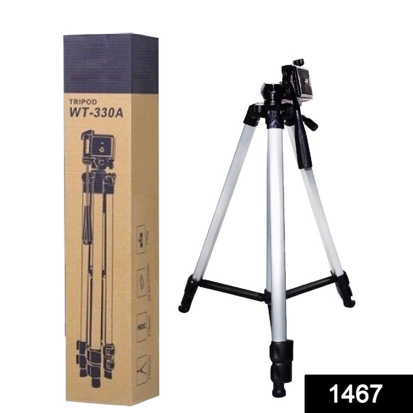 Long Lightweight Aluminum Tripod Stand view 3