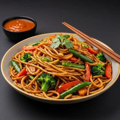 Veg Butter Garlic Noodles