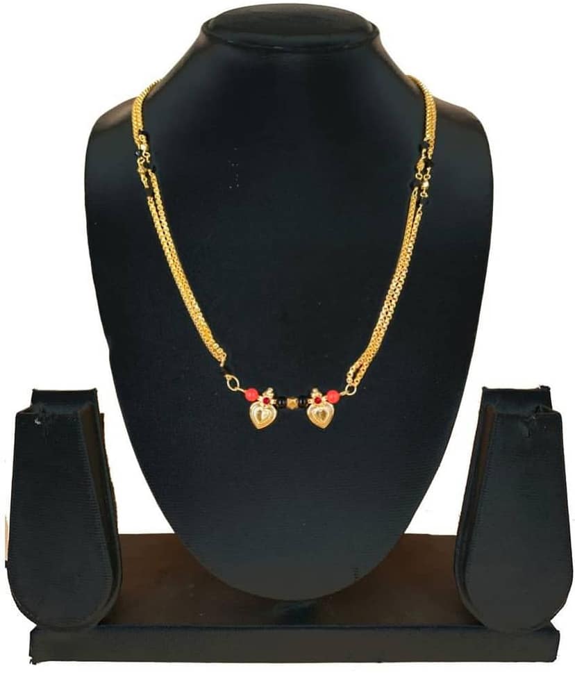 JIPPA Golden Mangalsutra ( Pack of 1 ) view 2