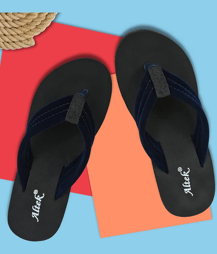 Altek Black Women's Flip Flop