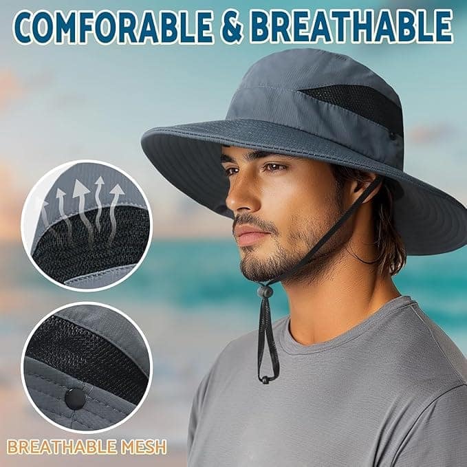 HSR Lightweight Breathable Stylish Summer Hat Cap for Men Women view 6