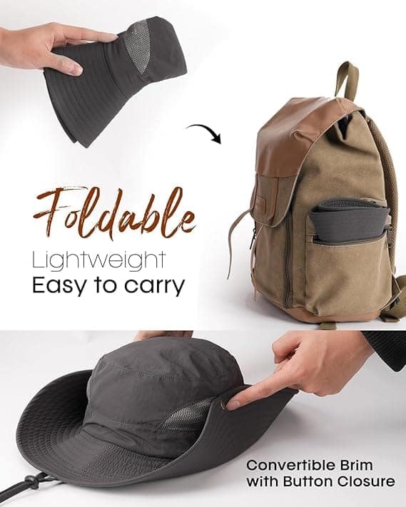HSR Lightweight Breathable Stylish Summer Hat Cap for Men Women view 7