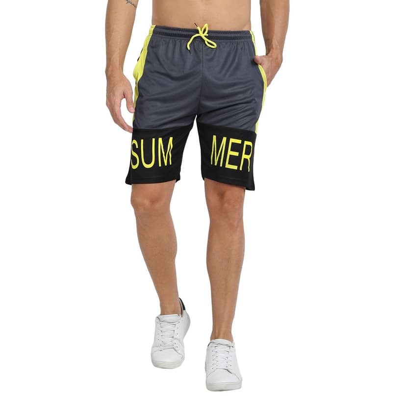 FTX Men Cut & Sew Printed Shorts view 2