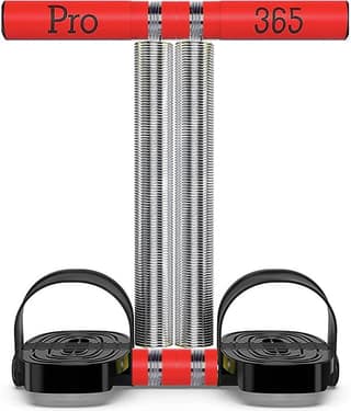 PRO365 Tummy Trimmer With Better Design Flat Pedal For Extra Support/Sit Up Equipment/Sport Fitness/Leg Exerciser/Home Gym Equipment (RED)