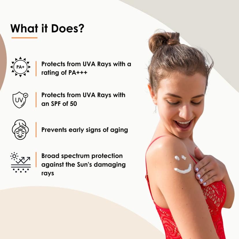Sunsophic Spf 50 Sunscreen Lotion view 3
