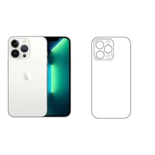 SKINOVITA Compatible For Apple iPhone Unbreakable Transparent Hydrogel Membrane, Back Screen Guard Protector (Scratchproof/Self Healing)(Gloss)