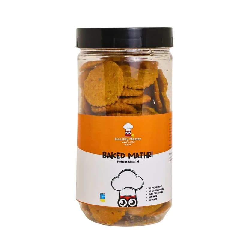 Healthy Master Baked Wheat Masala Mathri 250G
