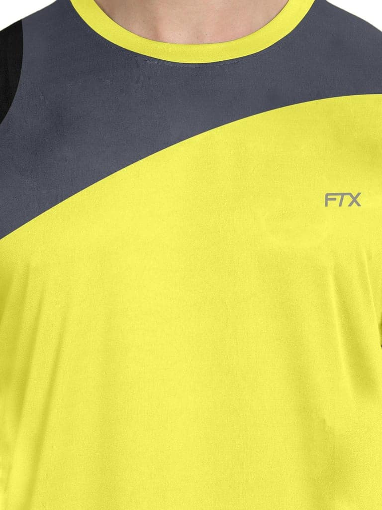 FTX Men Colorblock Round Neck Sleeveless Tshirt view 3