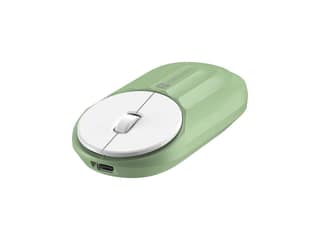 Portronics Toad 6 Bluetooth & 2.4 GHz, Rechargeable, Semi-circular Buttons, Multi-device Pairing - Green