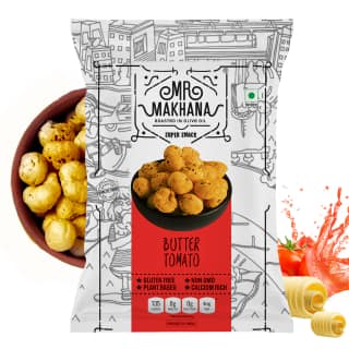 Mr Makhana Butter Tomato Roasted Makhana 21 g Healthy Snack