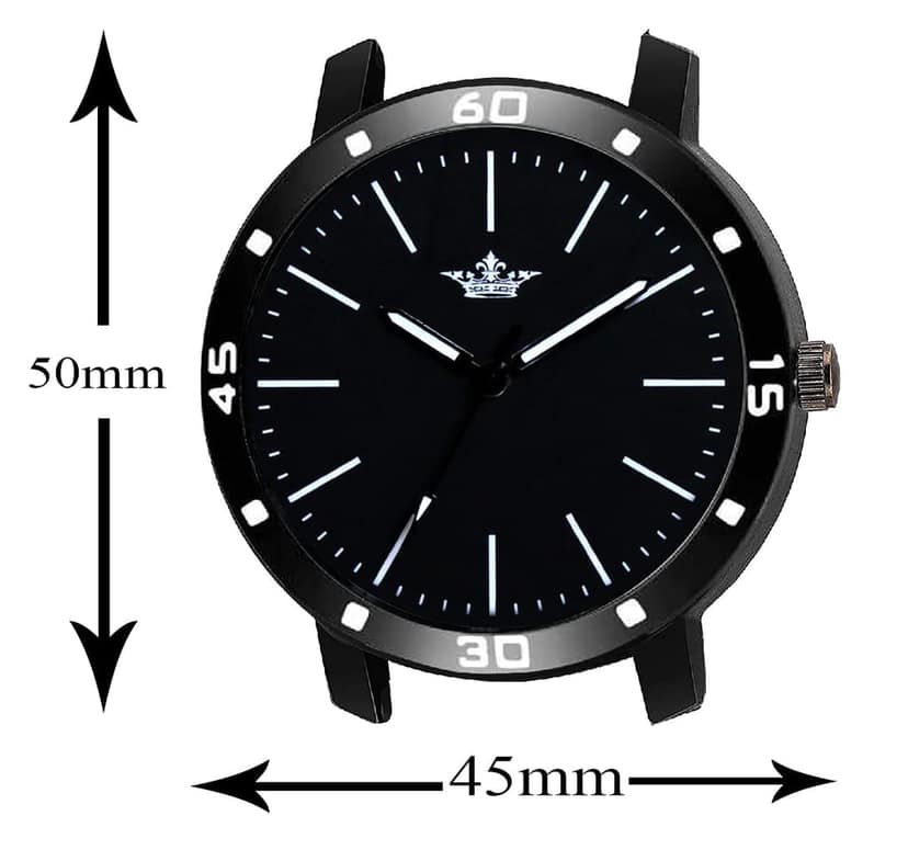 Black Dark Edition Analog Watch for Men LR112 view 4