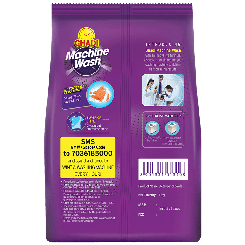 Ghadi Machine Wash, 1 Kg view 2