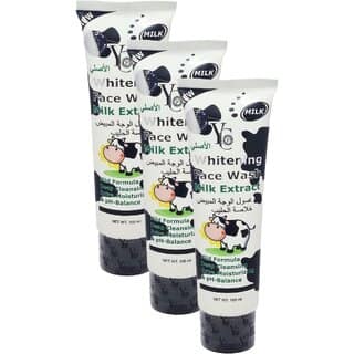 YC Whitening Milk Face Wash - Pack Of 3 (100ml)