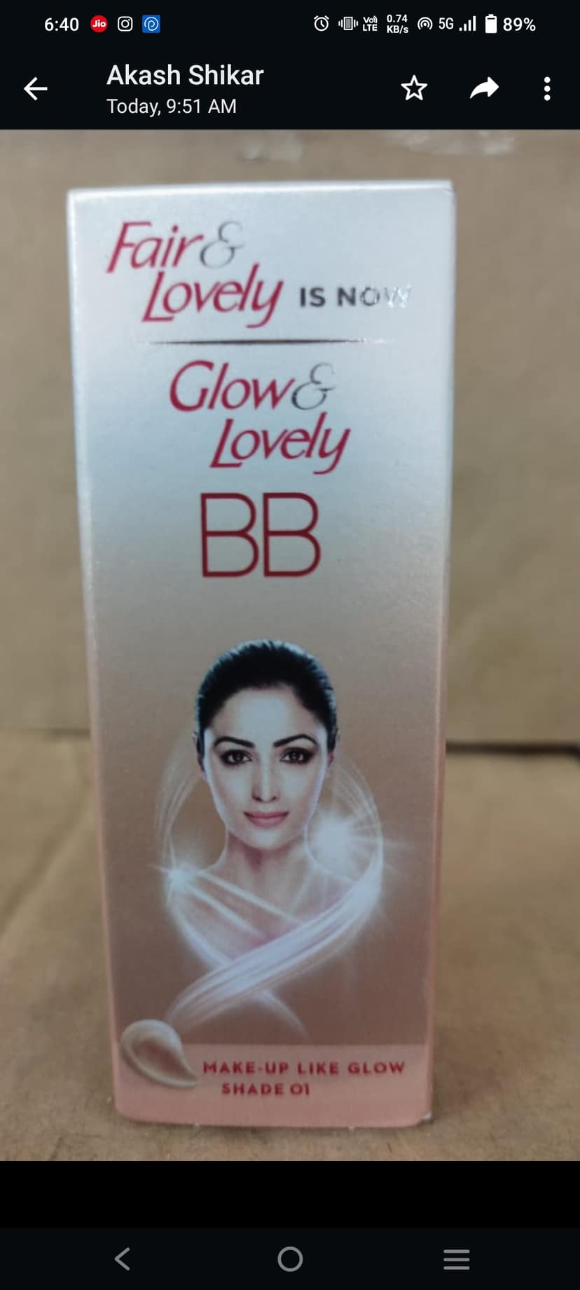 Glow and lovely BB cream