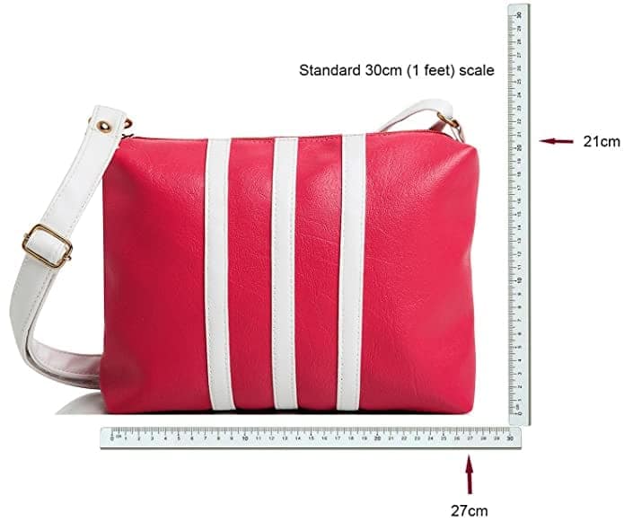 Pu Leather stylish and fashionable sling bag for girls and women with zip closure and Adjustable Straps Cross Body Bags & Sling Bags view 2