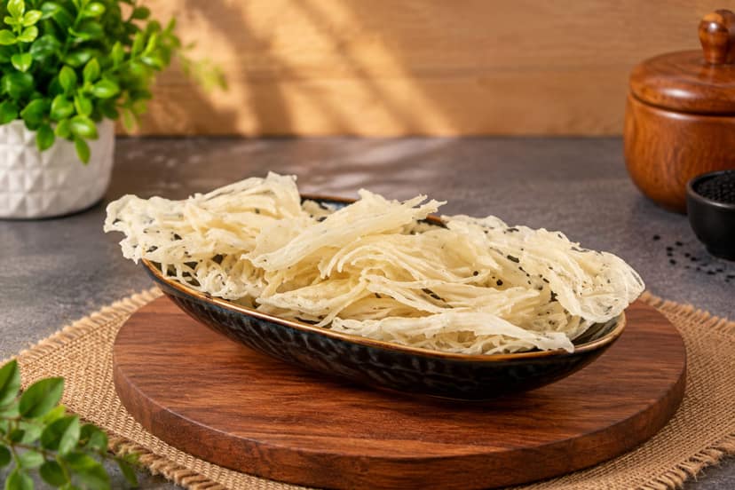 Traditional Wheat Kurdai Papad view 3