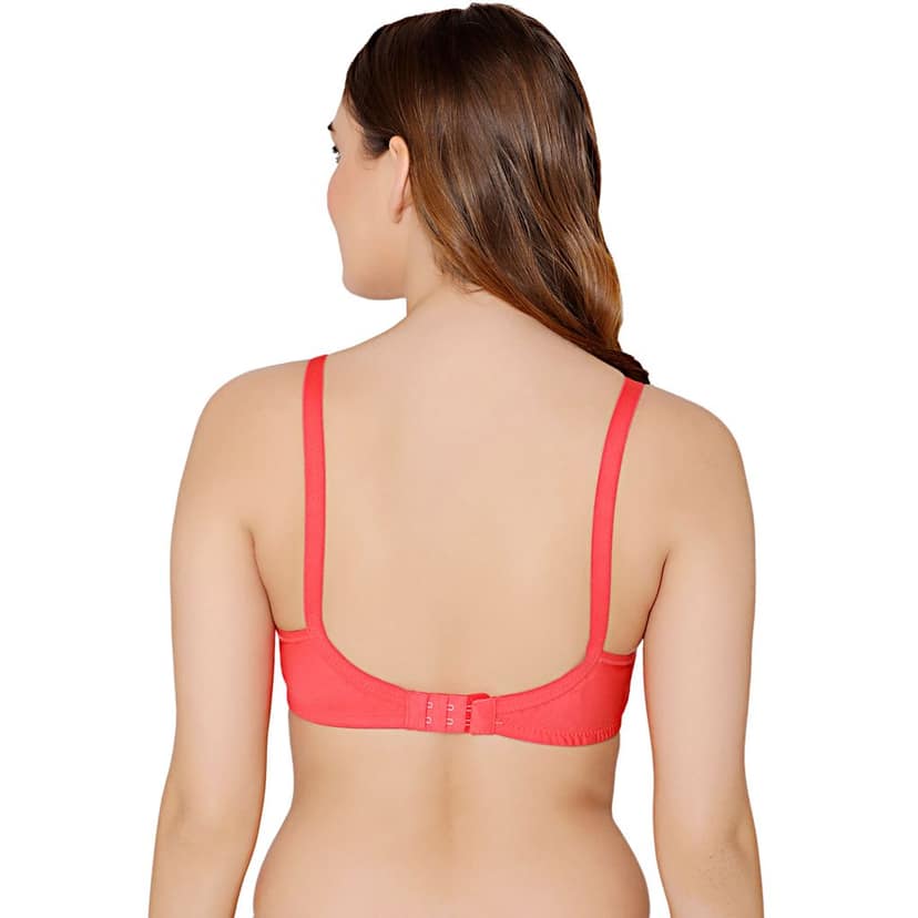 Bodycare cotton wirefree adjustable straps soft cup padded Bra-5543COCO view 3