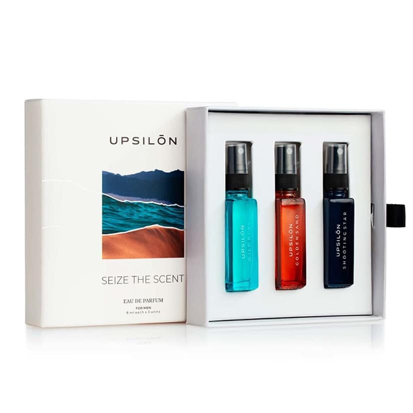 UPSILON Shooting Star Eau De Parfum with Combo of Long-Lasting Pocket Perfumes | Long Lasting Fresh & Powerful Fragrance Spray Travel Friendly Luxury Parfum Scent | Men’s Perfume | 124ml - Pack Of 2 view 5