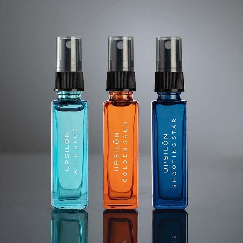 UPSILON Shooting Star Eau De Parfum with Combo of Long-Lasting Pocket Perfumes | Long Lasting Fresh & Powerful Fragrance Spray Travel Friendly Luxury Parfum Scent | Men’s Perfume | 124ml - Pack Of 2 view 6