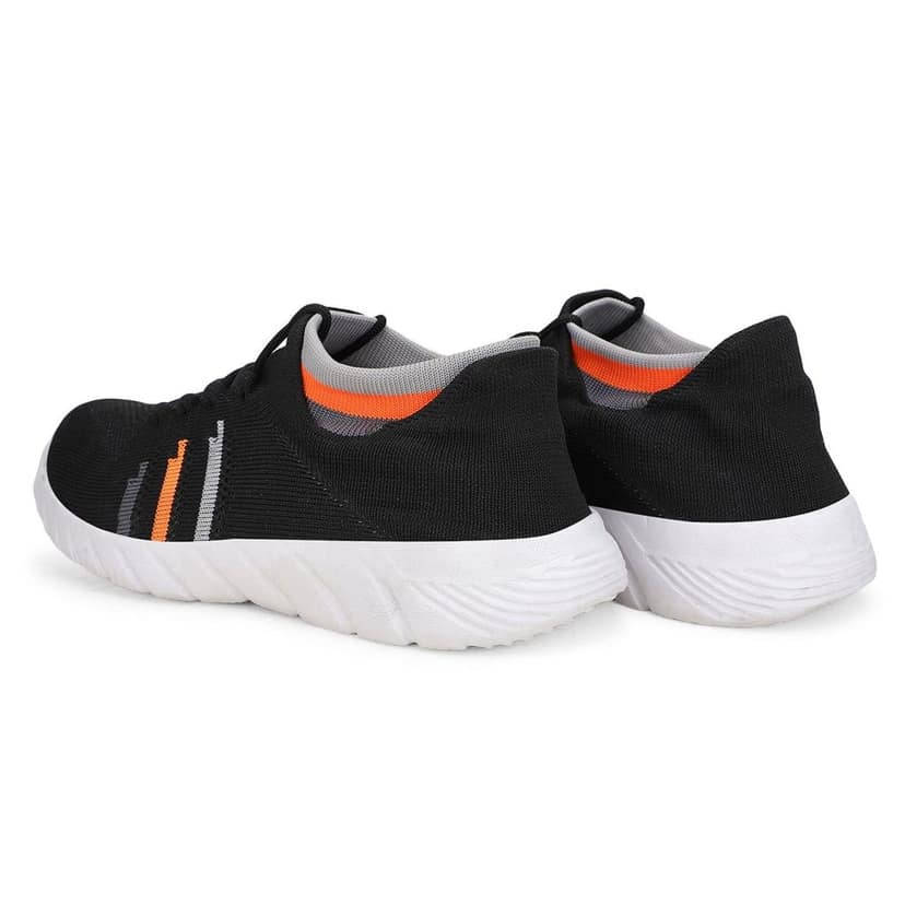 ontour Shoes Solid Black Shooes For Men view 4