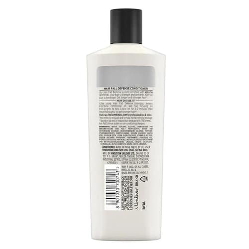 Tresemme Hair Fall Defense Pro Collection Conditioner - With Keratin Protein, Upto 97% Less Hair Breakage After 1 Wash, 190 Ml view 2