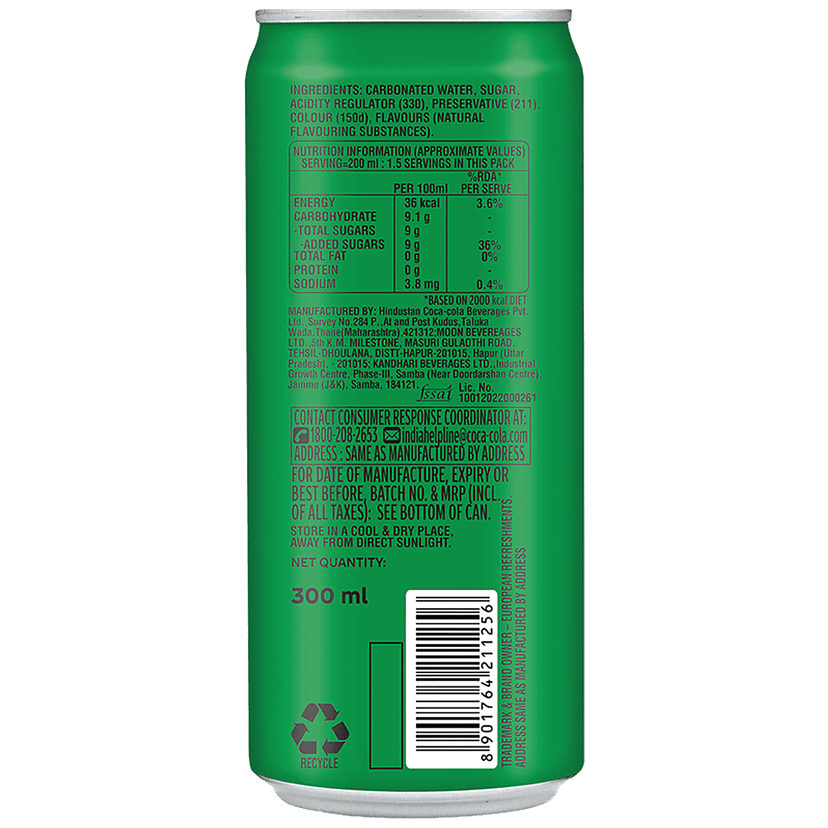 Schweppes Original Ginger Ale Flavoured Soft Drink - Refreshing Taste & Delicious Flavour, 300 Ml Can view 2