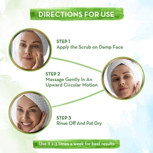 Mamaearth Rice face scrub (100 ml) + Mamaearth Rice facewash (100 ml) Combo Pack of 2 view 3