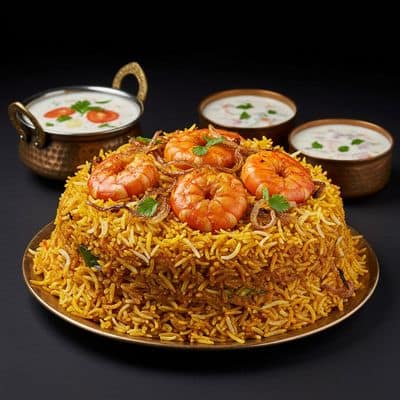Prawns Maslala Biriyani