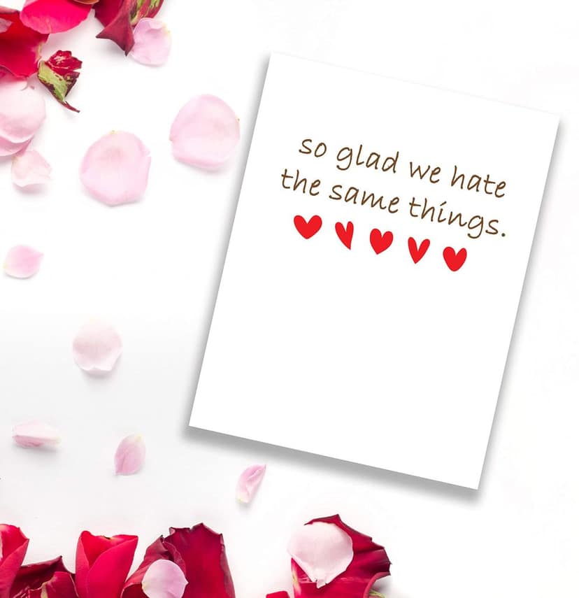 Rack Jack greeting card hate the same things view 2