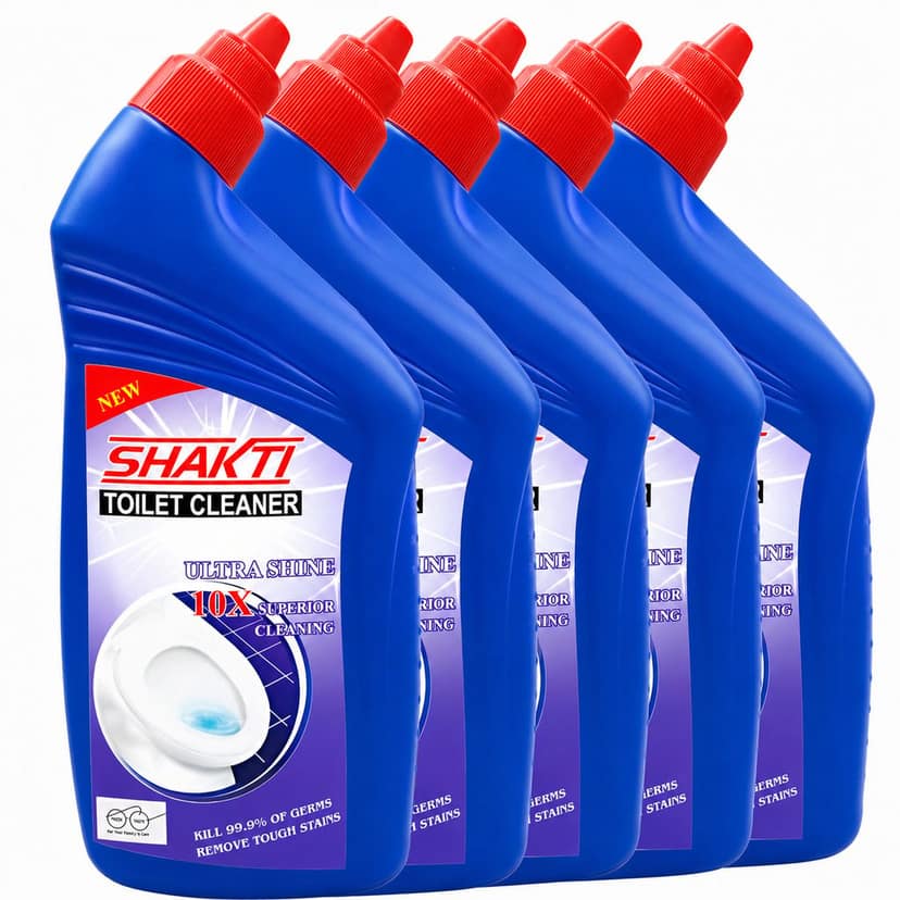 SHAKTI Toilet Cleaner 500 Ml - 5 Pcs Combo view 4