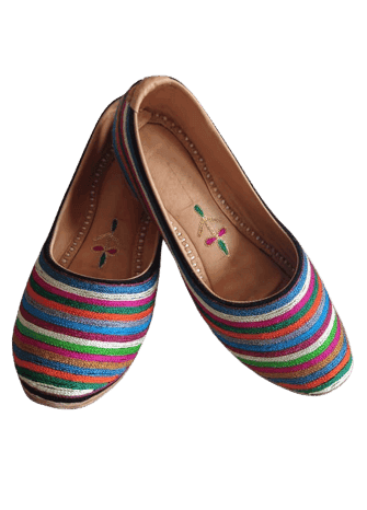 Rajasthani Handmade Leather Mojadi view 3