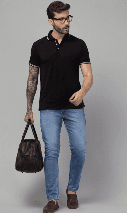 MEN’S 280001 Sapphire Sky Tapered Fit Jeans