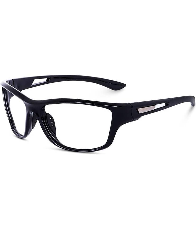 Kanny Devis - Black Wrap Around Sunglasses ( Pack of 1 ) view 2