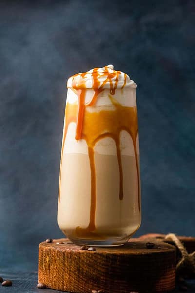 Caramel cold coffee