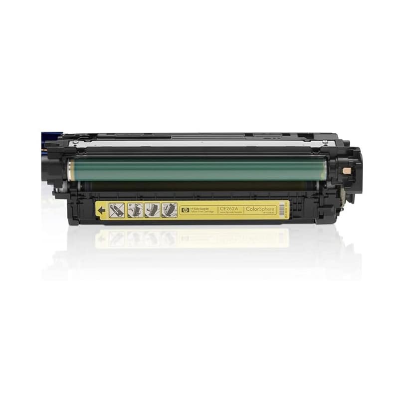 HP 648A Yellow Original LaserJet Toner Cartridge (CE262A) view 3