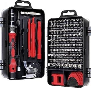 Novo 115 in 1 Interchangeble Multipurpose Mini Screwdriver Set Magnetic Slot Wrench Bits Repair Tools Kit Set Combination Screwdriver Set for Home Appliance,Laptop,Mobile,Computer