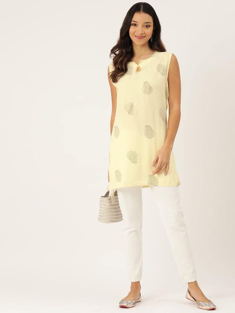 Ethnic Motifs Printed Kurti view 4
