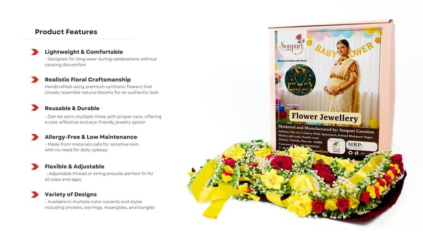 Flower Jewellery view 3