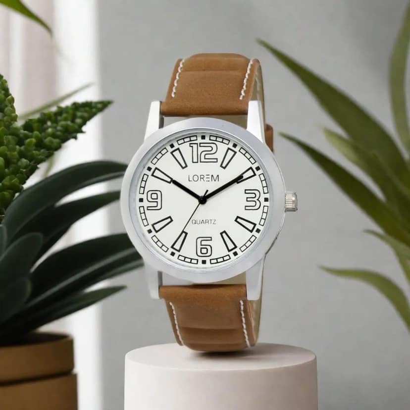 LOREM White Casual Analog Watch for Men LR15-UF view 2