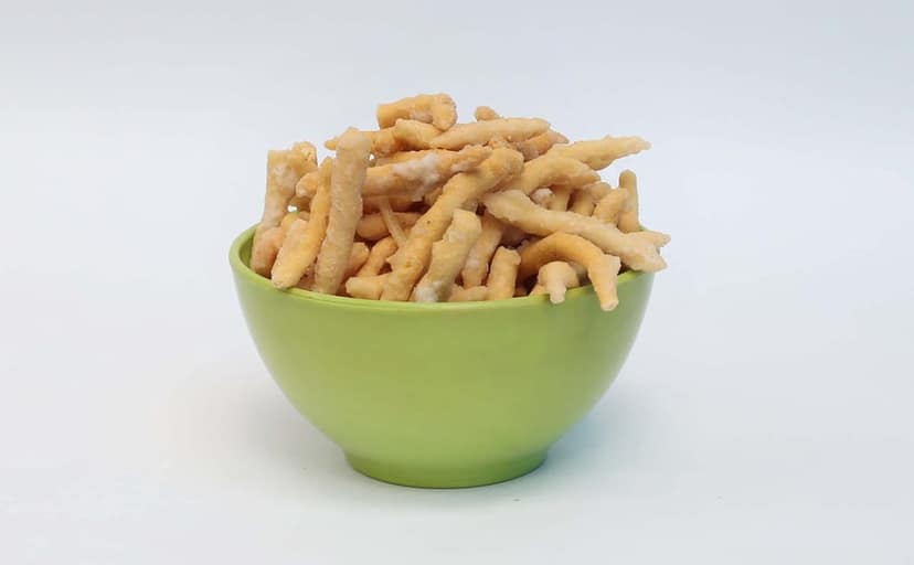 CRUNCHIZZ MADHURASEVA I Sweet Sev, Crunchy, Authentic Kerala Snack I No Artificial Additives I Perfect Tea-Time Bites I Pack of One (200 Grams) view 2
