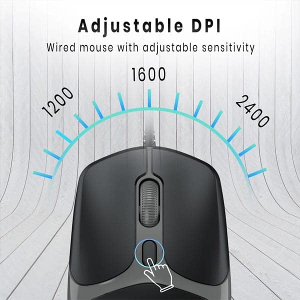 Portronics Toad 103 Wired Optical Mouse view 5