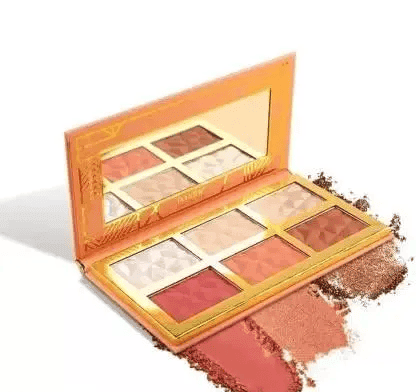 6in1 Hybrid Blush Palette With Contour & Bronzer Highly Blendable Shades | Silky Pigments For Long Lasting Bridal Look | Suitable For All Skin Tone | 6 Multi Shades view 2