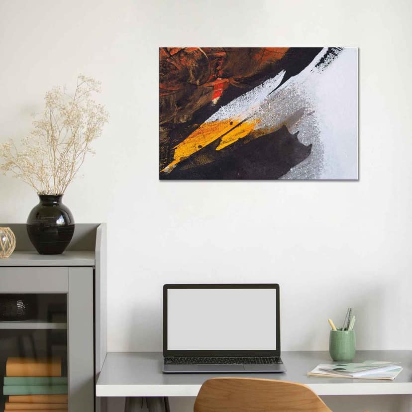 BREAKING SILENCE WALLART 24in X 16in WITH BLACK FRAME