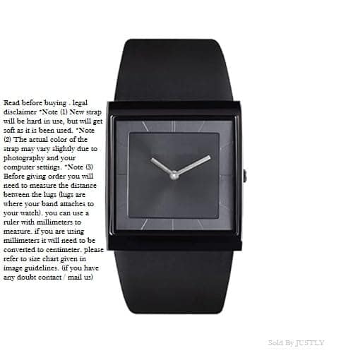 justly Wather Watch Strap For Compatible With POLICE Watches Only view 4