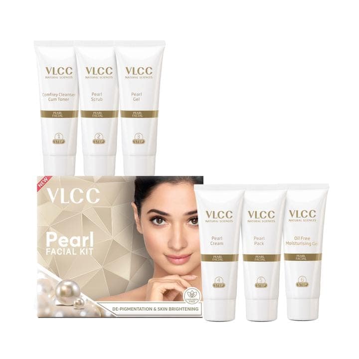 VLCC Pearl Single Facial Kit (60 gm each) Pack of 2 view 3