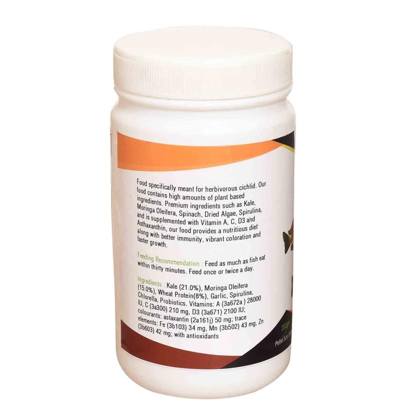 Teraa Hara Cichlid Food (Medium), 200 gm view 2