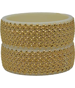 Bovzen White Kada ( Pack of 2 )