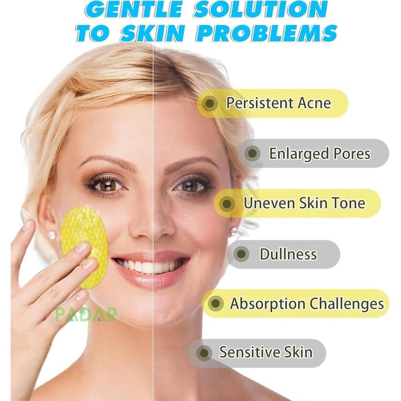Kojic Acid & Turmeric Cleansing Pads for Enhanced Glow & Improved Texture - 60 Count view 6