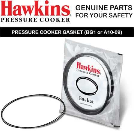 Hawkins Gasket For 3.5 Litre To 8 Litre Except Wide Hawkins Pressure Cookers 3 Liter To 7 Litre Hawkins Stainless Steel Pressure Cookers 5 Litre Stainless Steel Contura Pressure Cookers (B1009) view 2